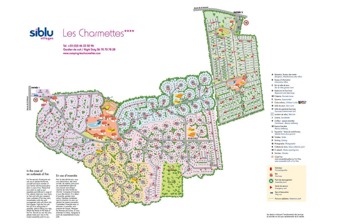 - Mobilhome Camping Les Charmettes - Fun Pass Non Inclus - Ле-Мат Экстерьер фото
